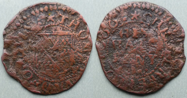 Chesterfield, Thomas Radford 1666 halfpenny